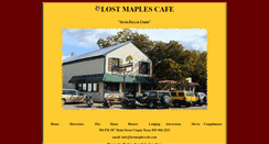 Desktop Screenshot of lostmaplescafe.com